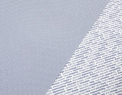 Geschenkpapier 26 words